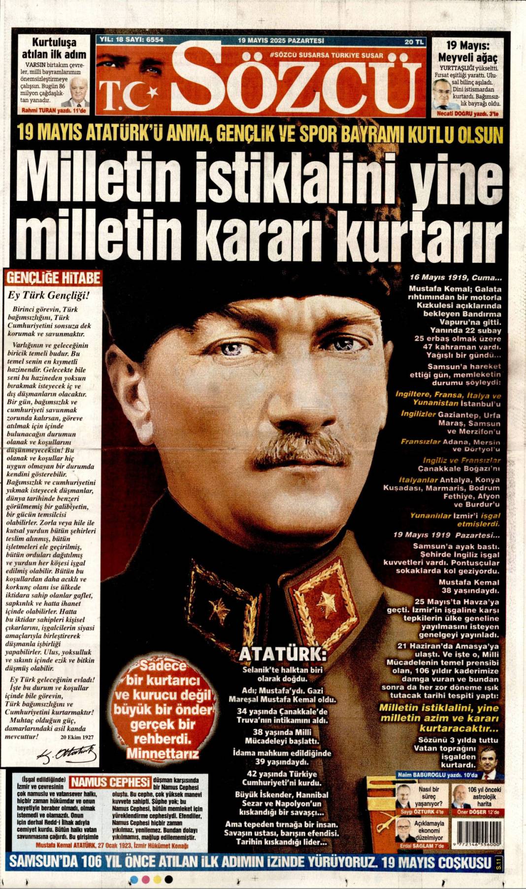 Gazeteler 19 Mayıs'ı nasıl gördü? 6