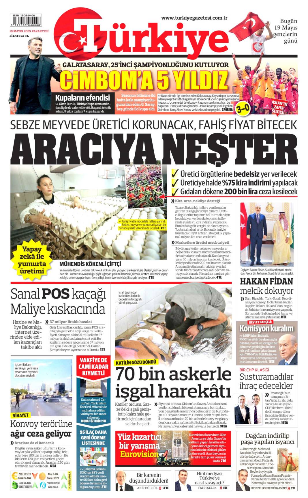 Gazeteler 19 Mayıs'ı nasıl gördü? 3