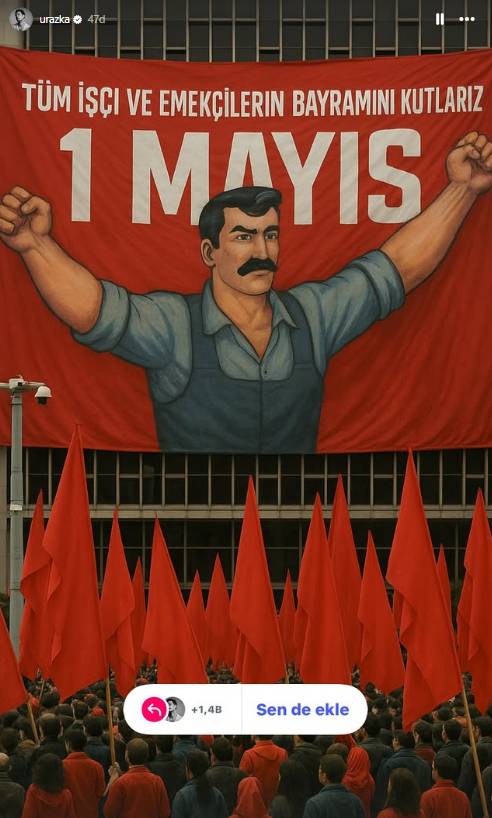 1 Mayıs’a ünlü dokunuşu! 7