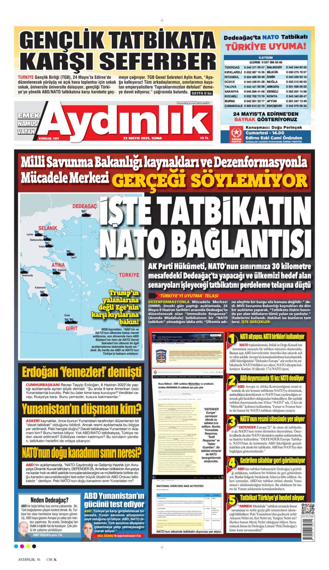 Gazeteler bugün hangi manşetle çıktı? İşte 23 Mayıs’ta medyanın gündemi 20