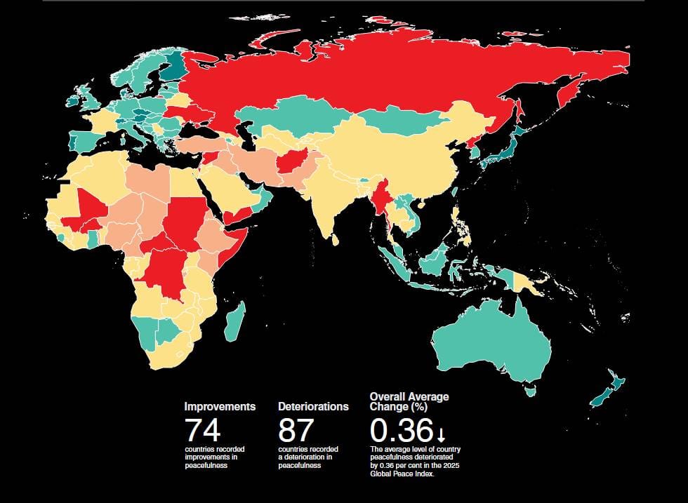 Dünyanın en güvenli ülkeleri açıklandı: Türkiye, Pakistan'ın bile gerisinde 1