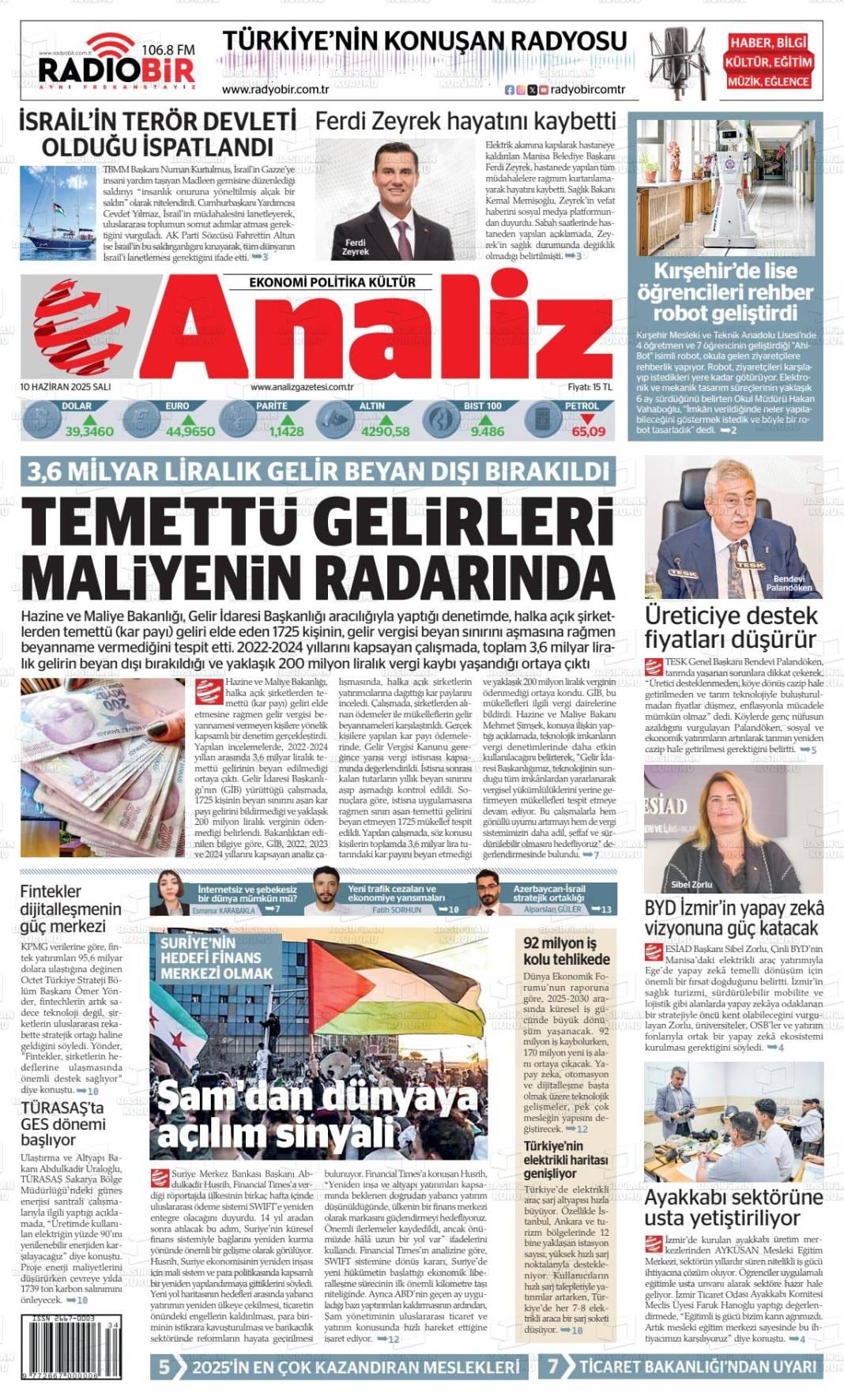 Gazetelerin ilk sayfalarında ne var? İşte 11 Haziran manşetleri... 2