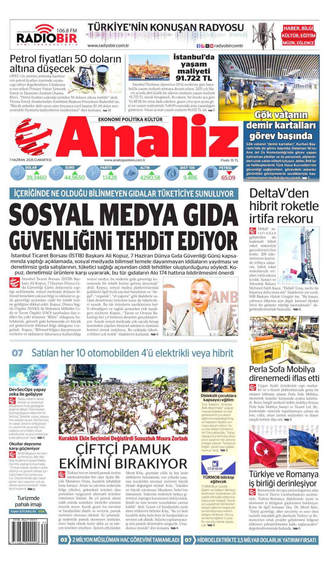 Bugün manşetlerde ne var? İşte 7 Haziran'ın dikkat çeken başlıkları 13