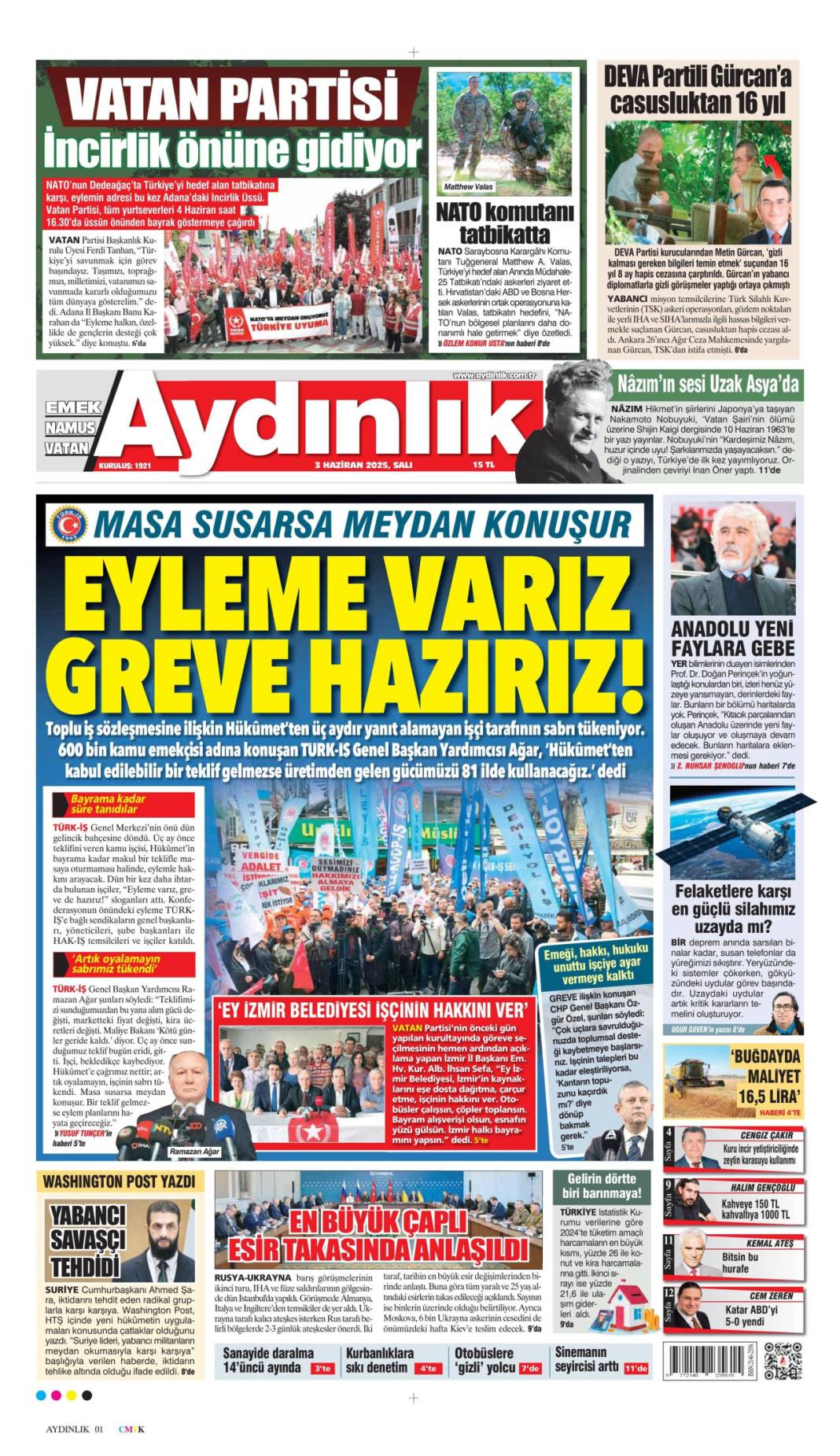 Aydınlık Gazetesi