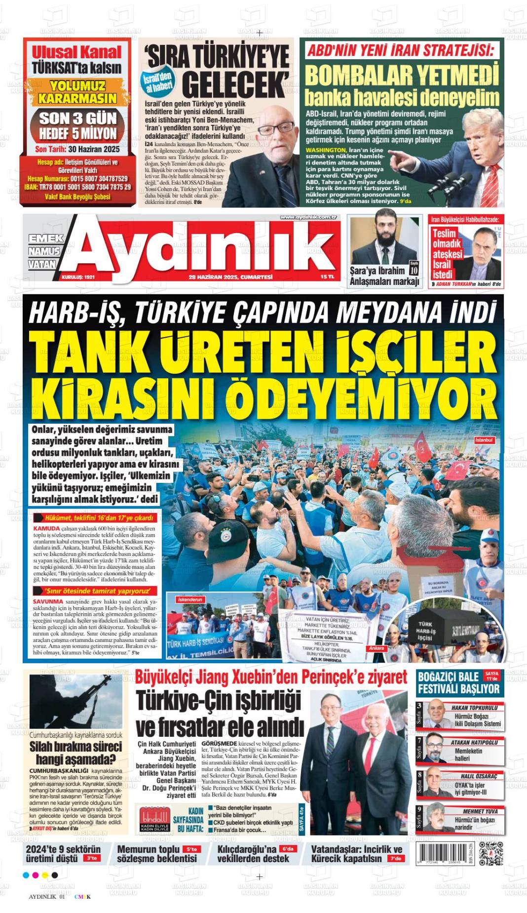 Gazeteler bugün ne yazdı? İşte manşetlerle Türkiye gündemi... 4