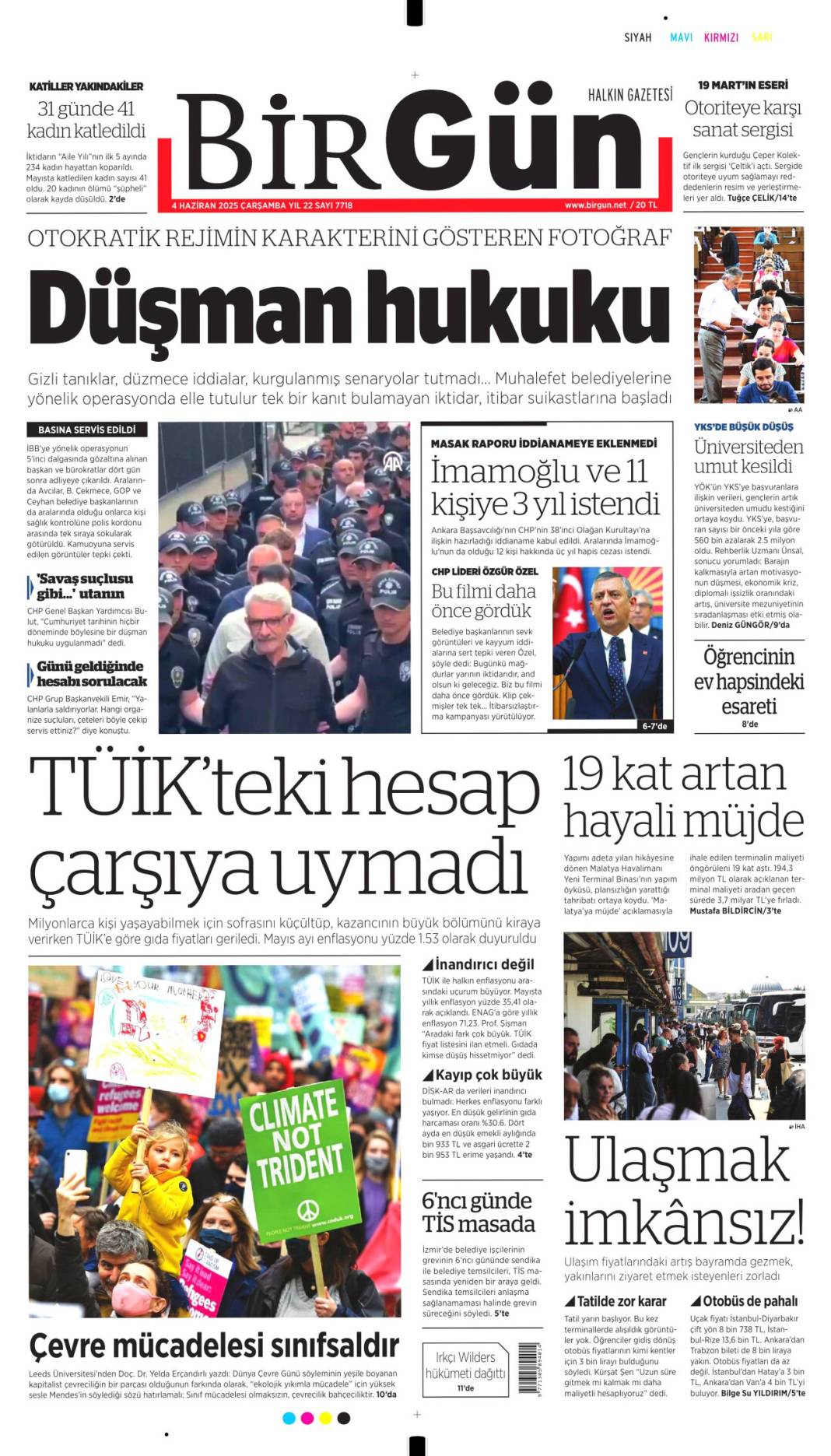Manşetlerde bugün ne var? İşte 4 Haziran’ın gazete başlıkları 4