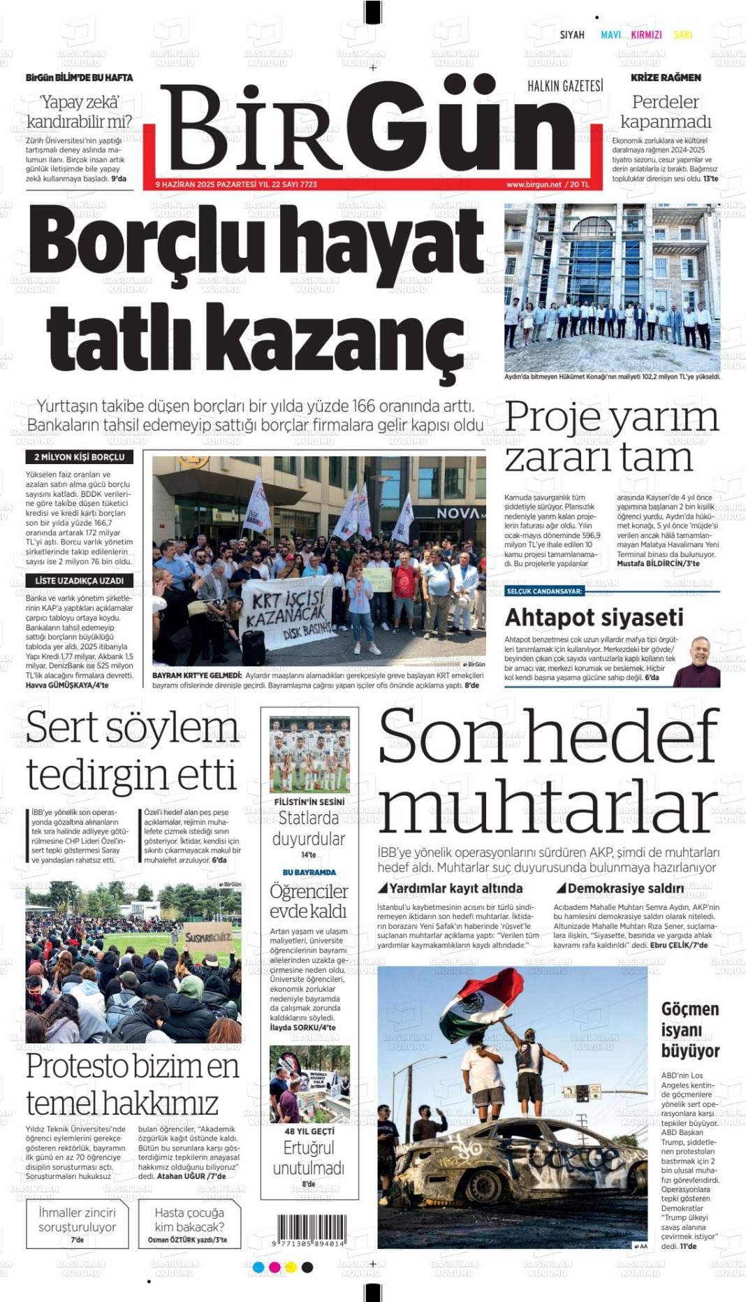 Türkiye’nin gündemi bu başlıklarda! İşte 10 Haziran gazete manşetleri... 5