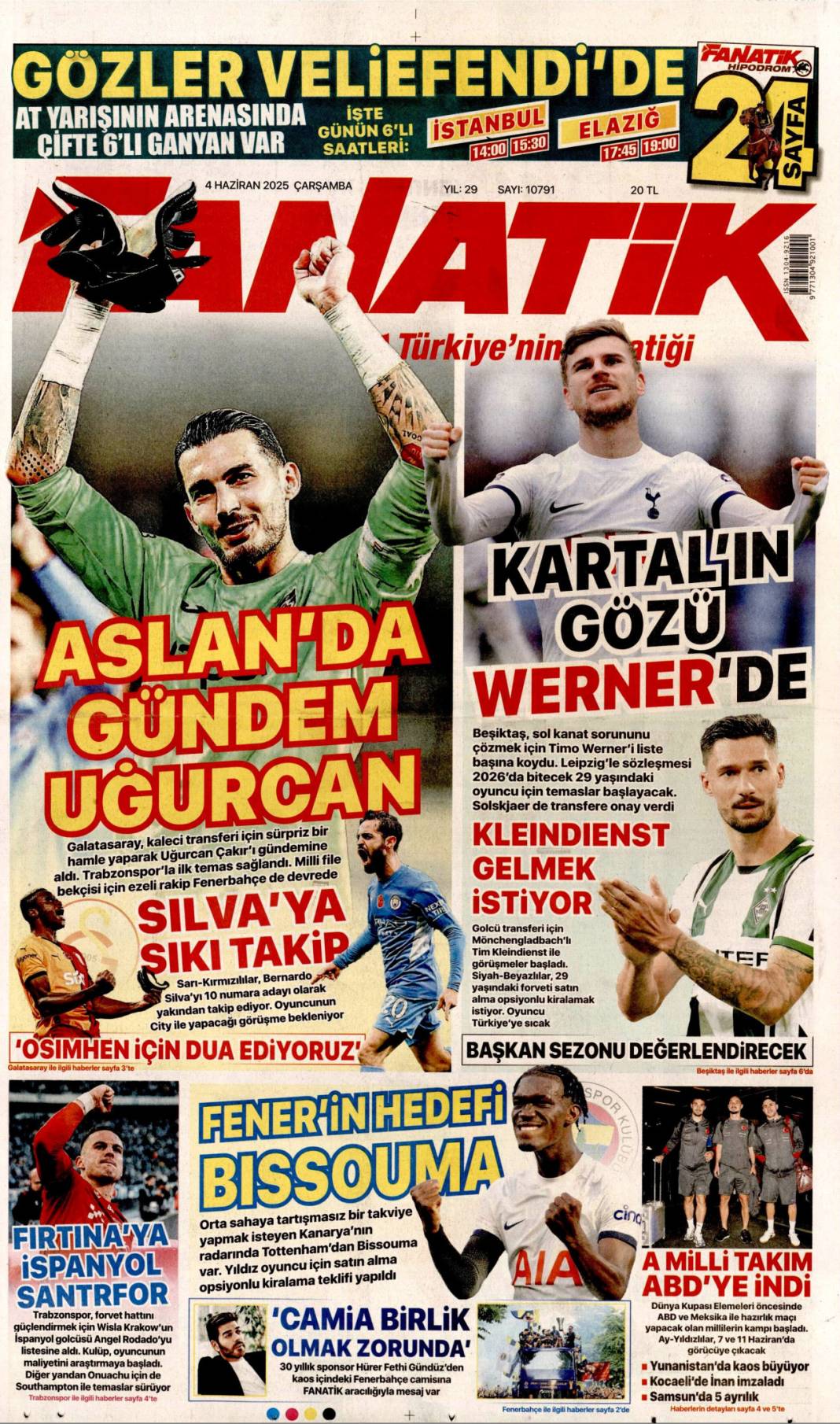 Manşetlerde bugün ne var? İşte 4 Haziran’ın gazete başlıkları 14