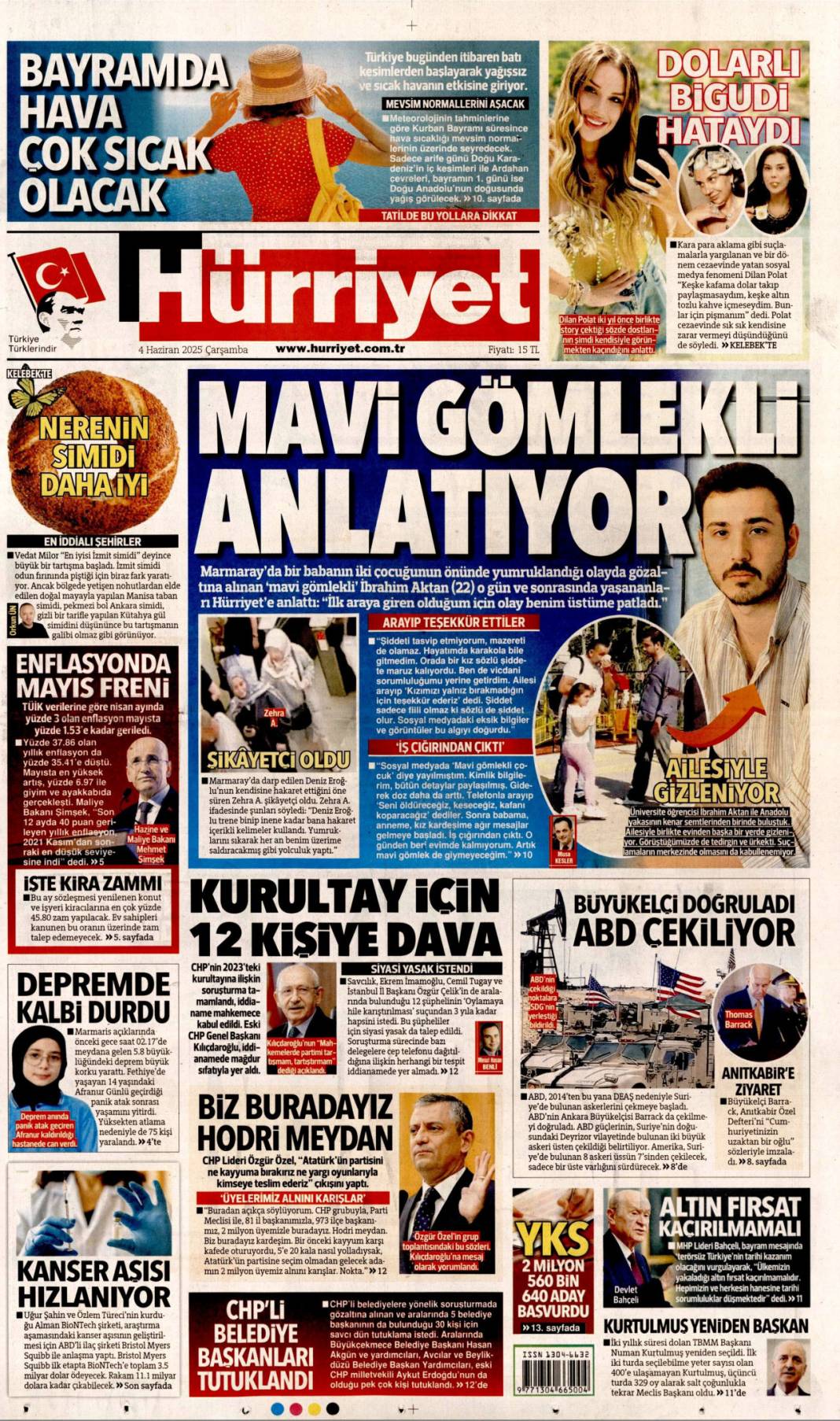 Manşetlerde bugün ne var? İşte 4 Haziran’ın gazete başlıkları 2