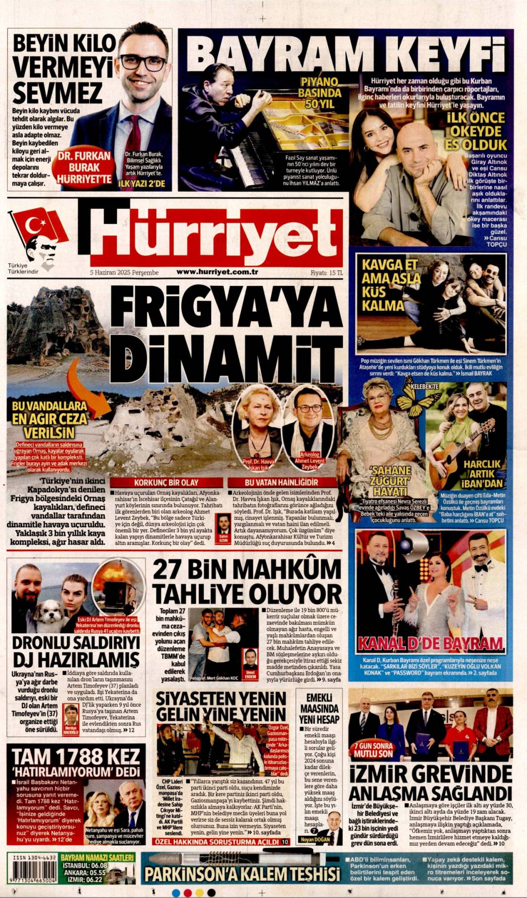 Gazeteler bugün ne yazdı? İşte 5 Haziran’ın manşetleri 2