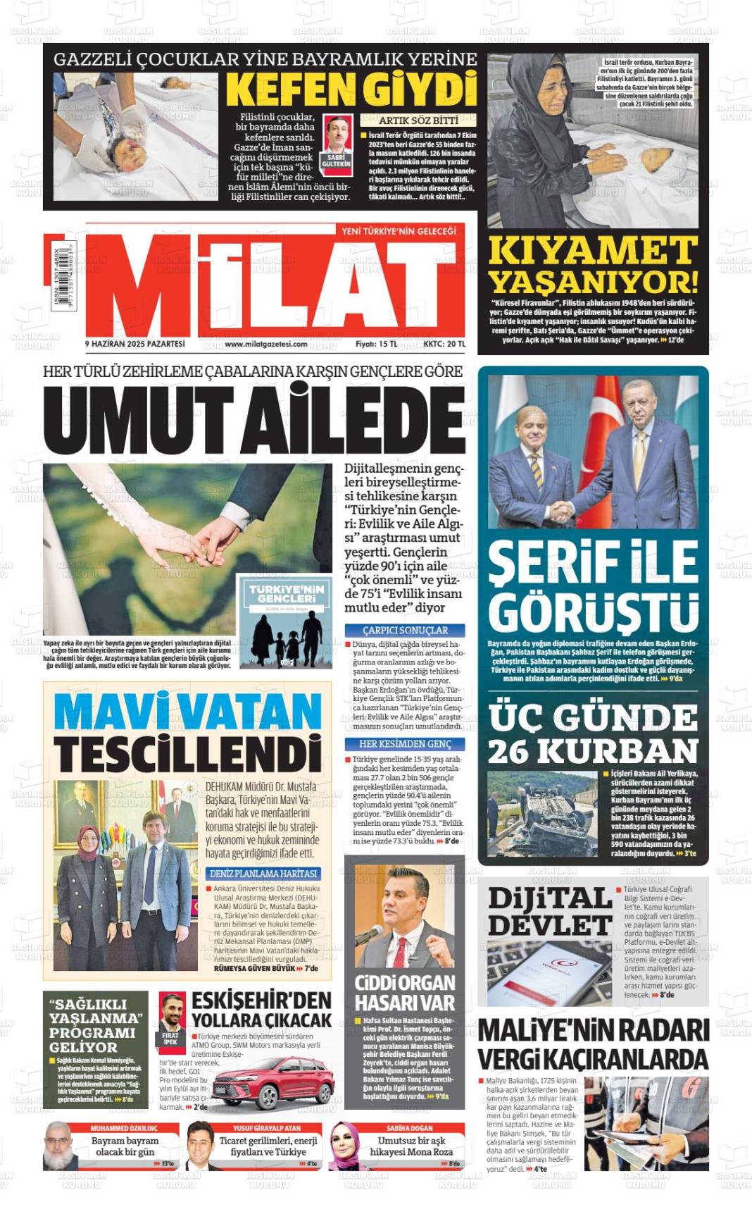 Türkiye’nin gündemi bu başlıklarda! İşte 10 Haziran gazete manşetleri... 11