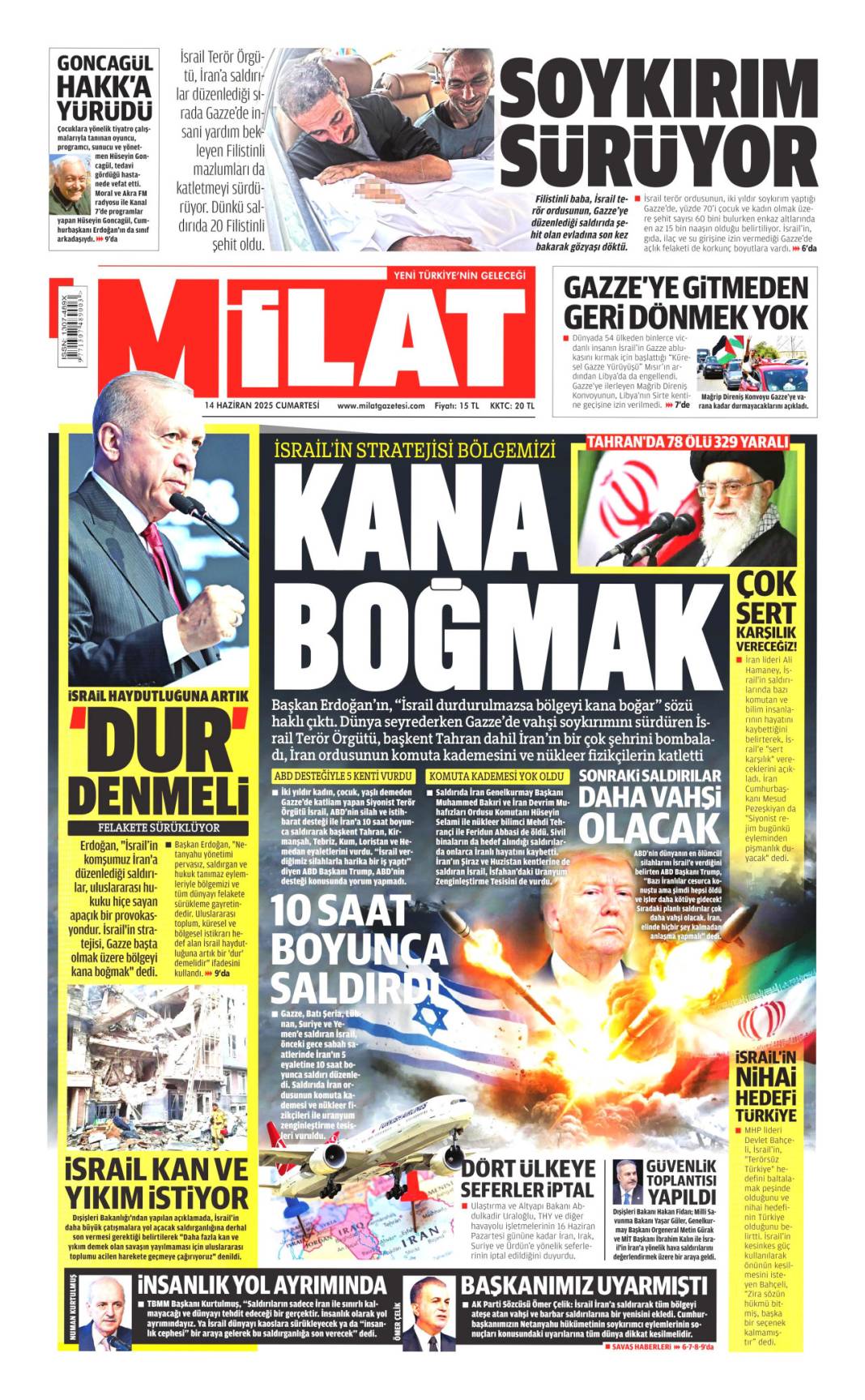 Günün manşetleri: Gazeteler 14 Haziran’a nasıl uyandı? 18