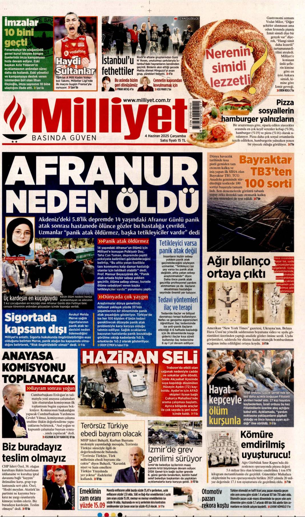 Manşetlerde bugün ne var? İşte 4 Haziran’ın gazete başlıkları 5