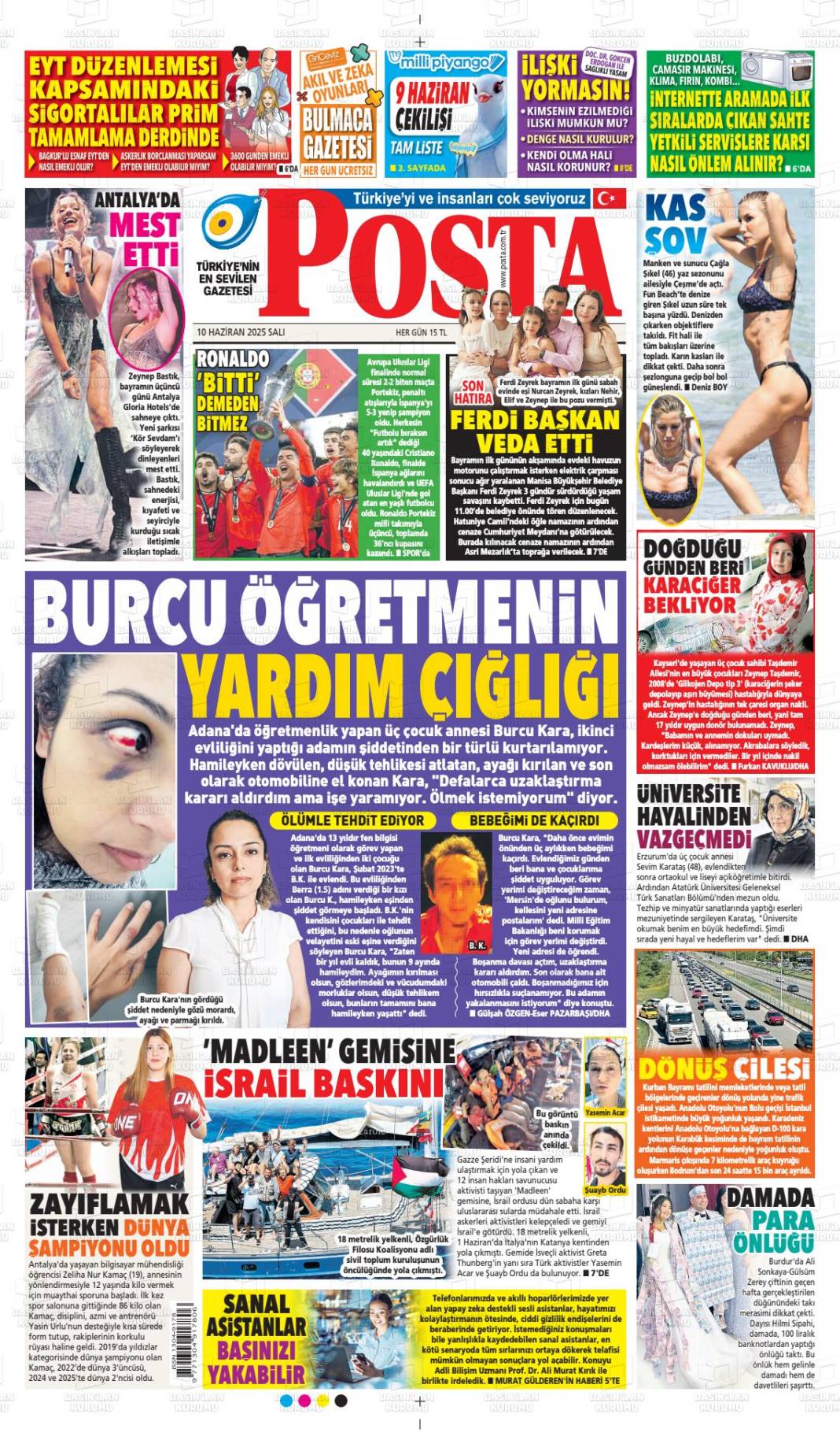 Gazetelerin ilk sayfalarında ne var? İşte 11 Haziran manşetleri... 11