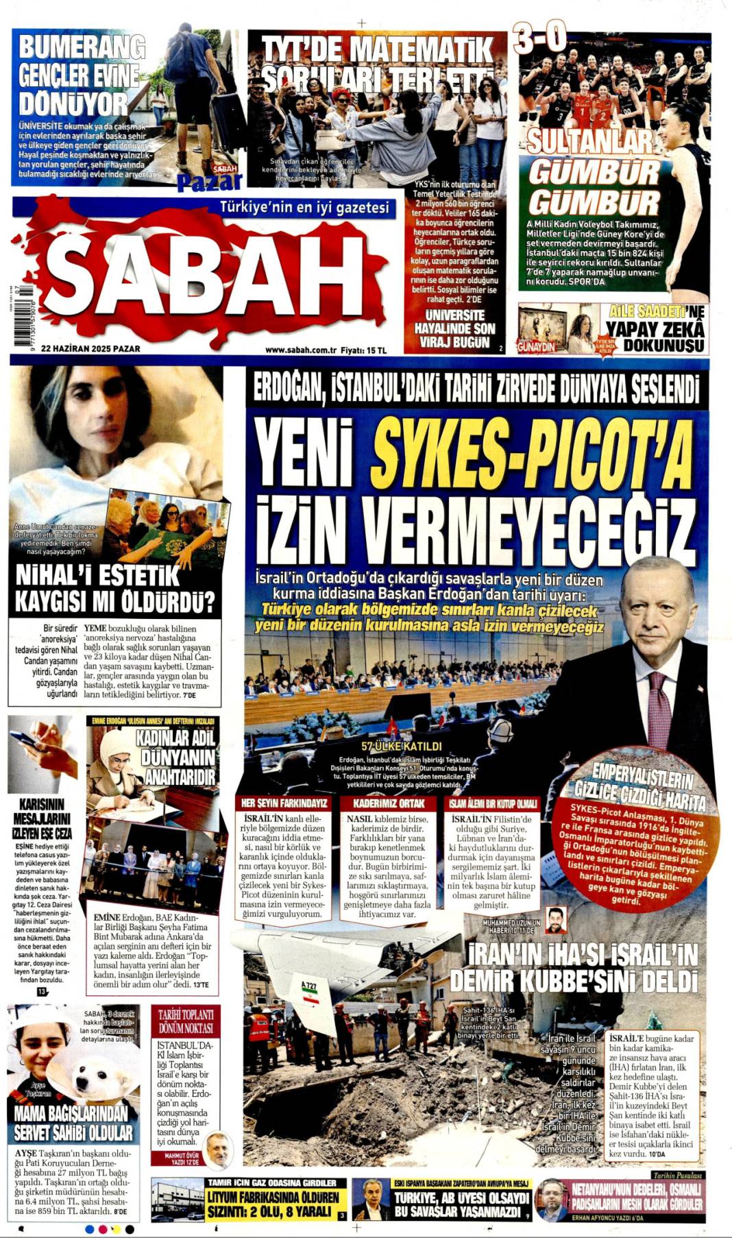 Türkiye'nin gündemi ne? İşte 22 Haziran manşetleri 7