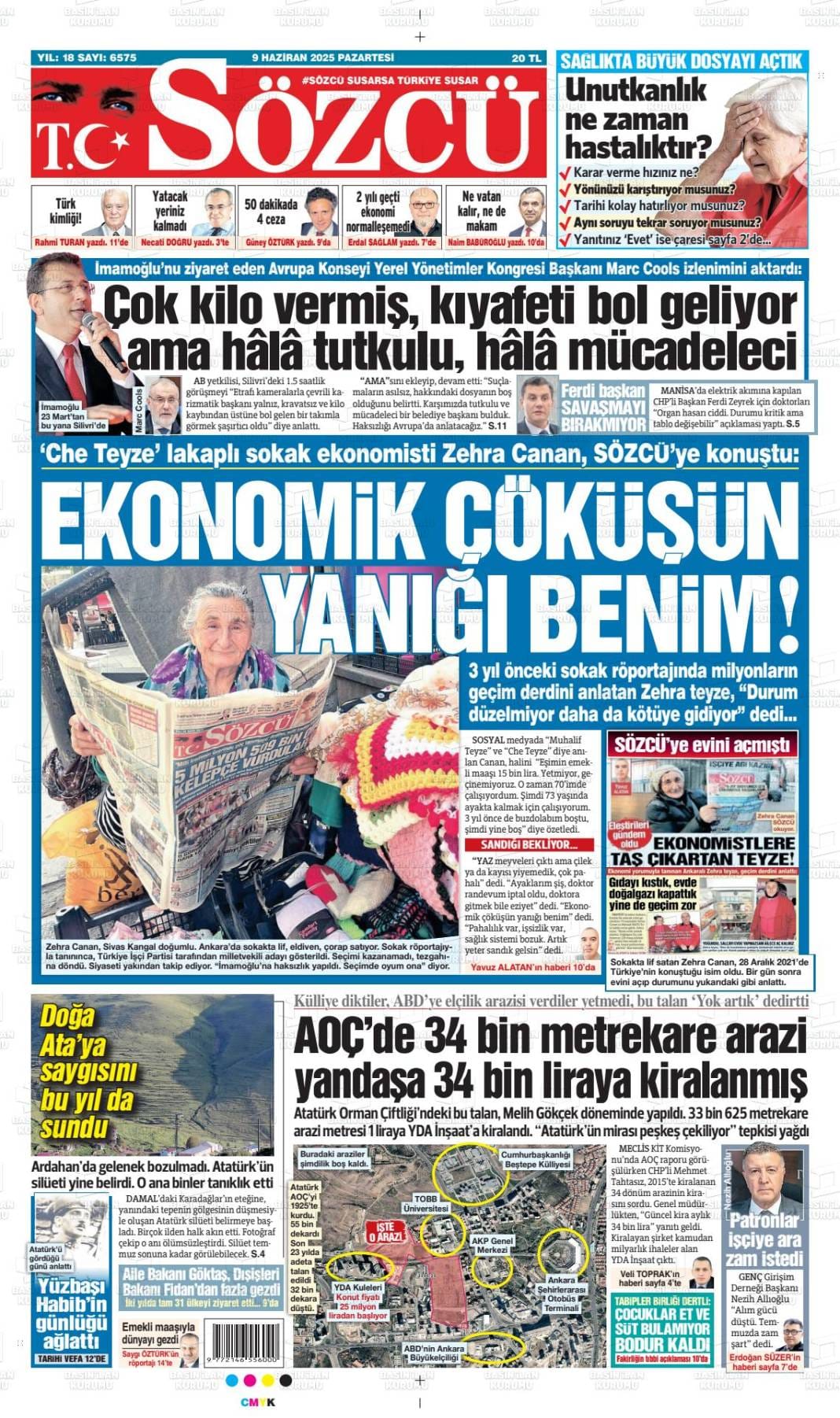 Türkiye’nin gündemi bu başlıklarda! İşte 10 Haziran gazete manşetleri... 10