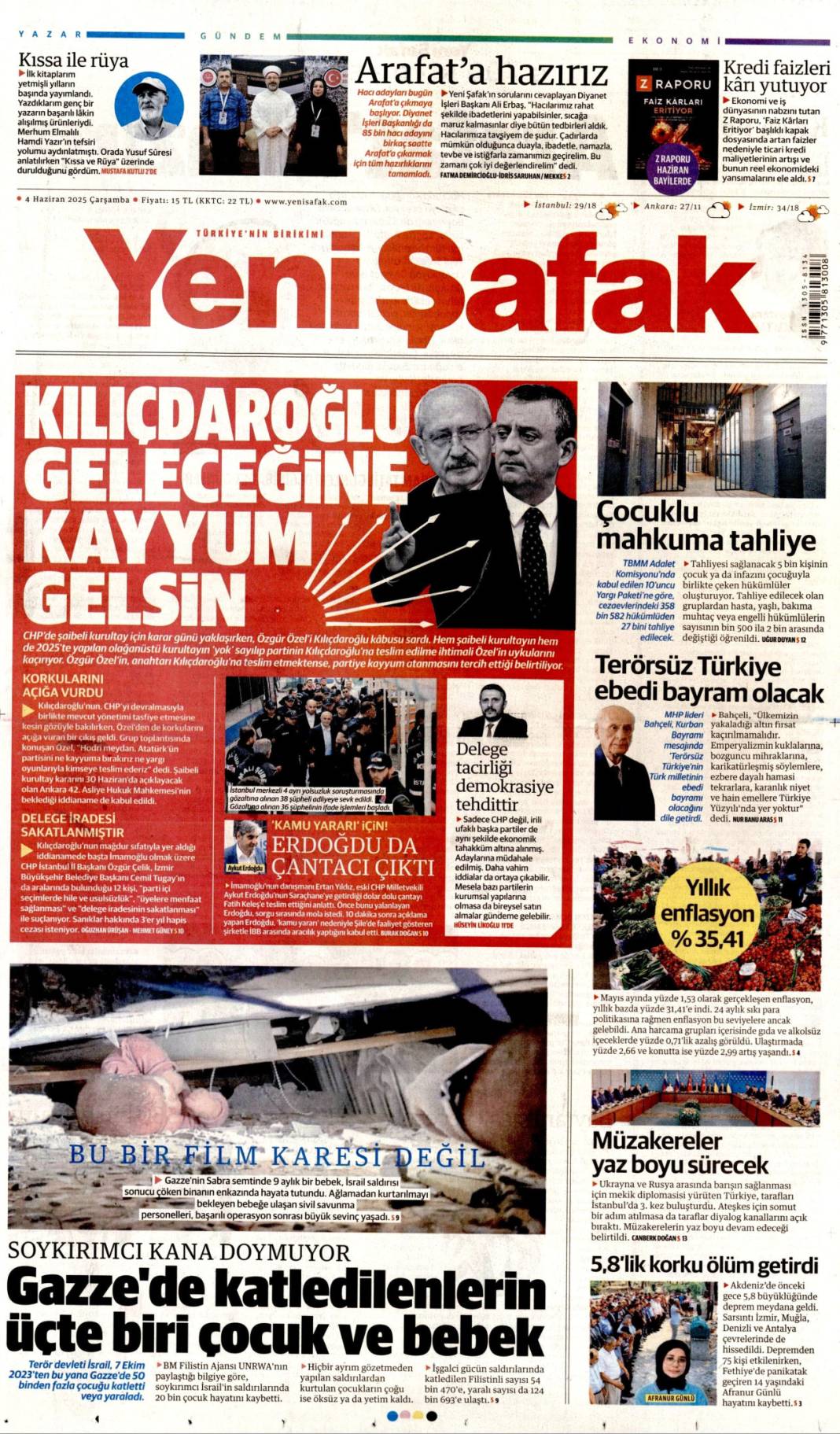 Manşetlerde bugün ne var? İşte 4 Haziran’ın gazete başlıkları 3