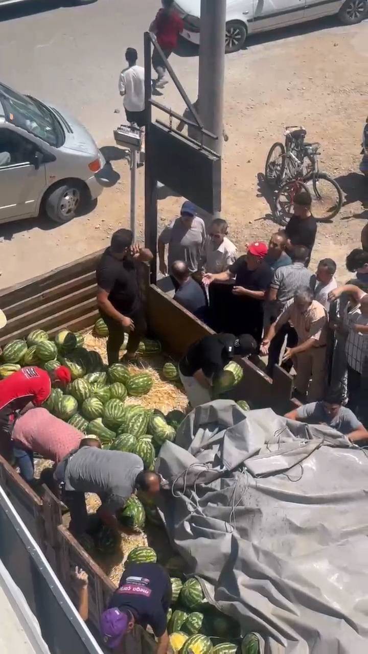 12 ton karpuz 20 dakikada bitti 5