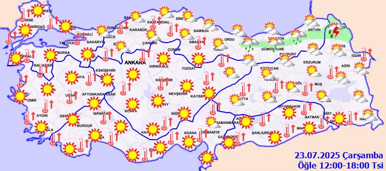 24 Temmuz İstanbul hava durumu nasıl olacak, kaç derece? Meteoroloji ile İstanbul Hava Durumu 6