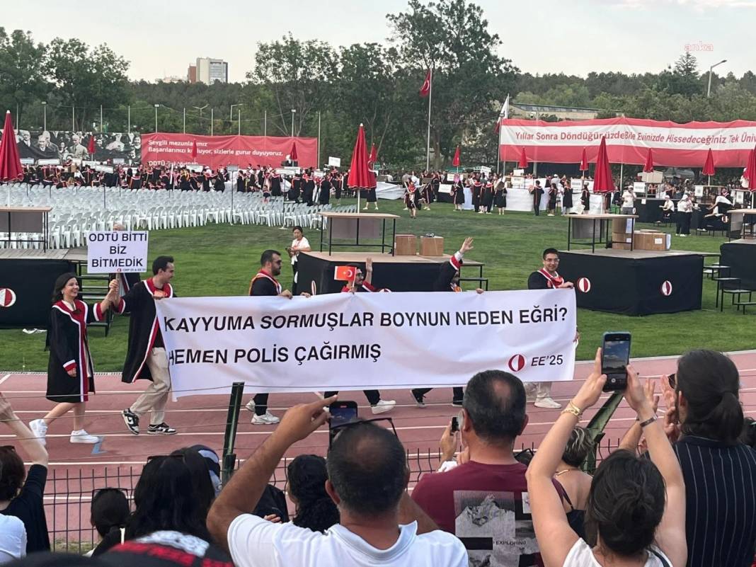ODTÜ'lüler yine sözünü esirgemedi: İşte yıllarca unutulmayacak atarlı giderli pankartlar 5