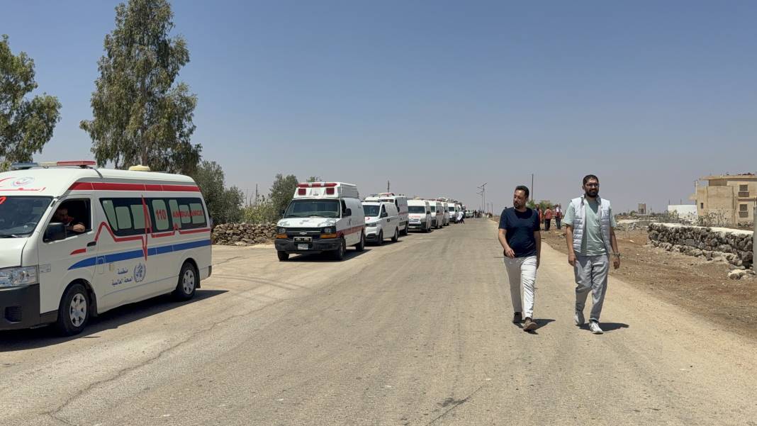 Süveyda’ya insani yardım sevkiyatı 14