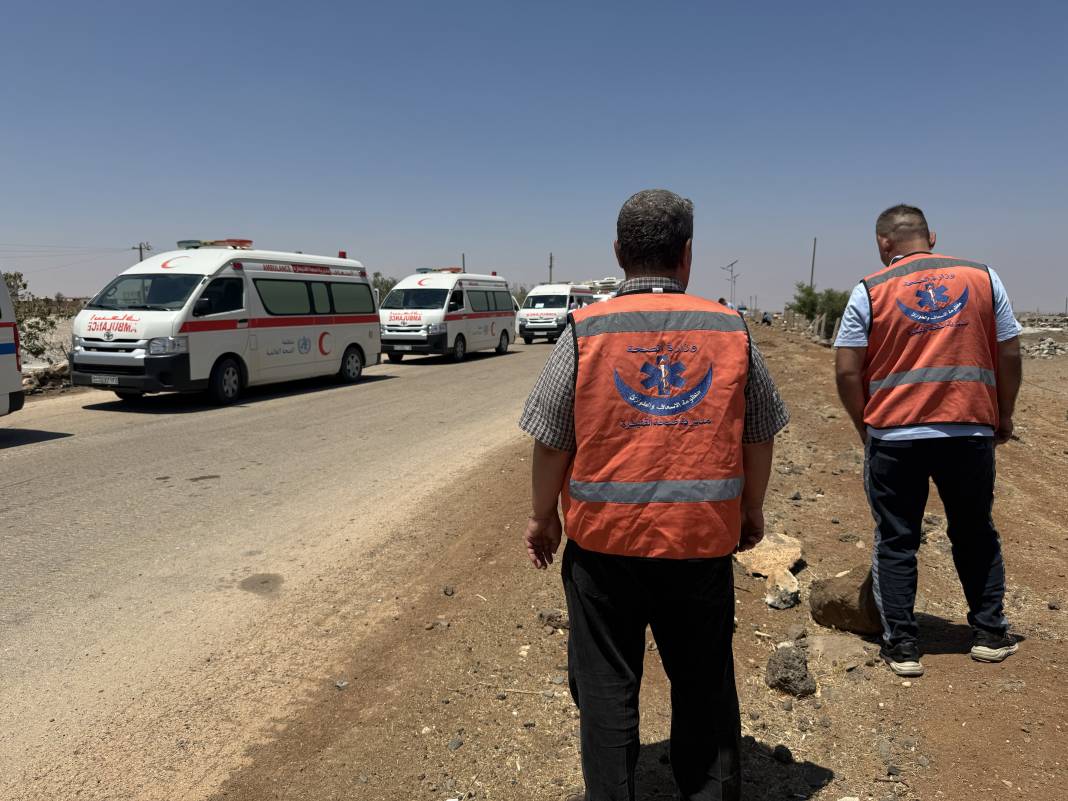 Süveyda’ya insani yardım sevkiyatı 9