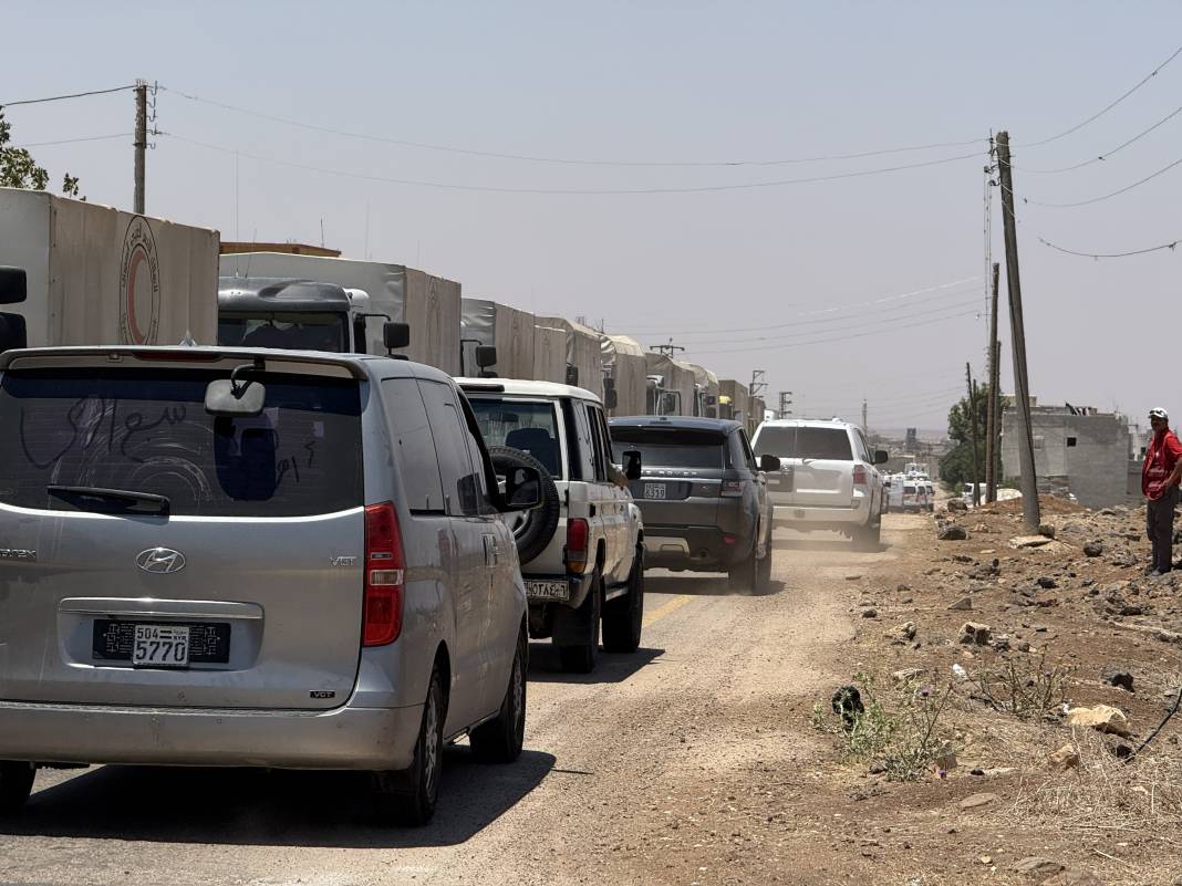 Süveyda’ya insani yardım sevkiyatı 3