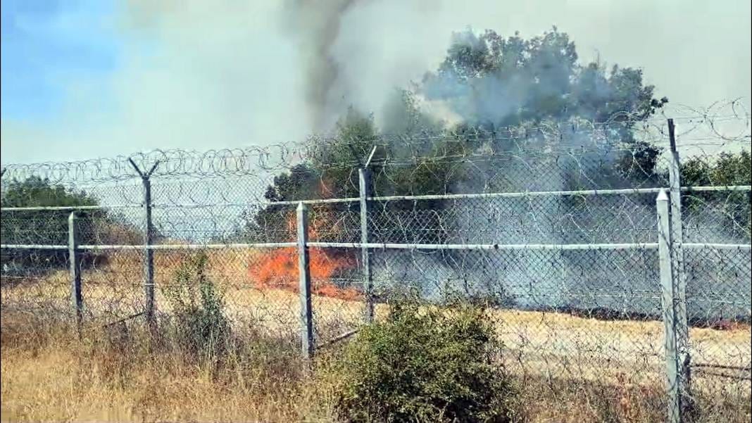 Bulgaristan’daki yangın Türkiye sınırına dayandı 8