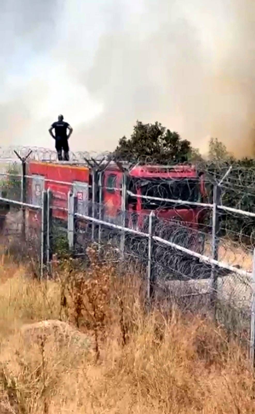 Bulgaristan’daki yangın Türkiye sınırına dayandı 6