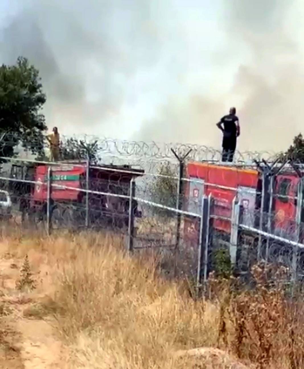 Bulgaristan’daki yangın Türkiye sınırına dayandı 4