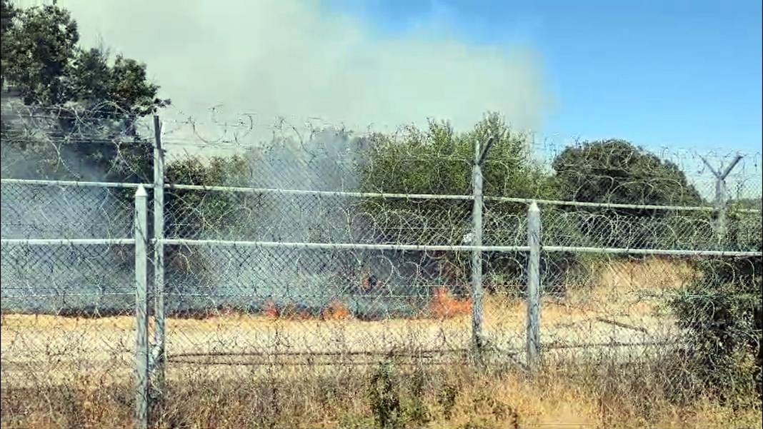 Bulgaristan’daki yangın Türkiye sınırına dayandı 1