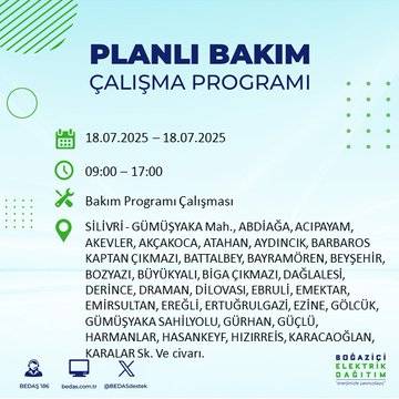 Bu geceden itibaren başlıyor: İstanbul'un 28 ilçesinde dev elektrik kesintisi 3