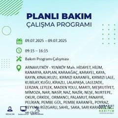 BEDAŞ uyardı: Yarın bu ilçelerde elektrik kesilecek! 66