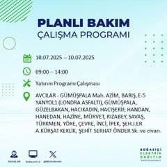 İstanbul’da elektrik kesintisi alarmı! Hangi semtler etkilenecek? 83
