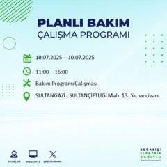 İstanbul’da elektrik kesintisi alarmı! Hangi semtler etkilenecek? 3