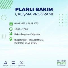 BEDAŞ duyurdu: 1 Ağustos’ta bu mahallelerde elektrik olmayacak! 30