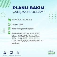 BEDAŞ duyurdu: 1 Ağustos’ta bu mahallelerde elektrik olmayacak! 18