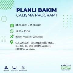 BEDAŞ duyurdu: 1 Ağustos’ta bu mahallelerde elektrik olmayacak! 17