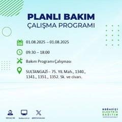 BEDAŞ duyurdu: 1 Ağustos’ta bu mahallelerde elektrik olmayacak! 16