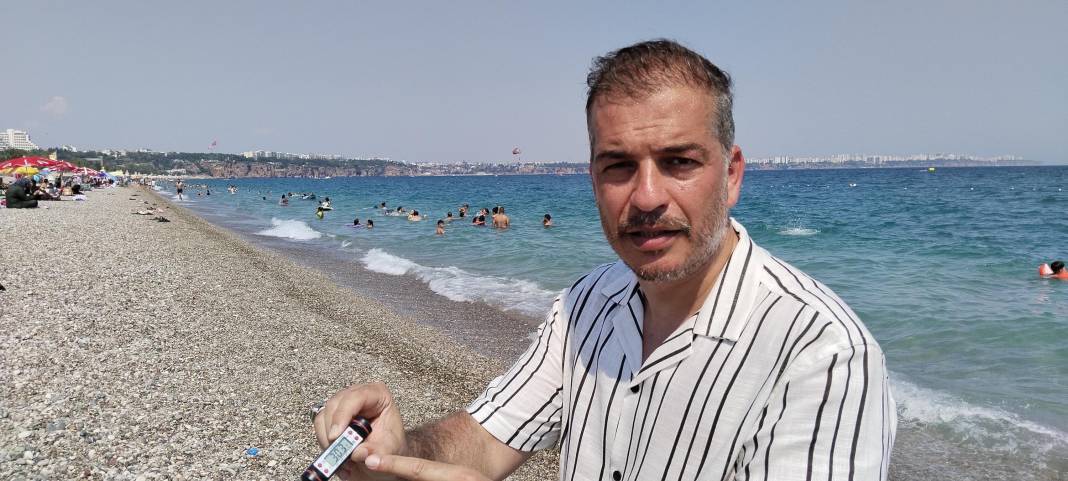 Serinlemek için denize girenler yandı 4