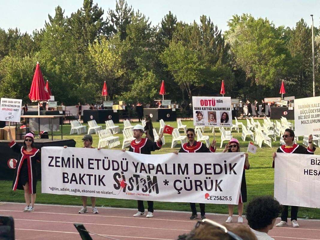 ODTÜ'lüler yine sözünü esirgemedi: İşte yıllarca unutulmayacak atarlı giderli pankartlar 17