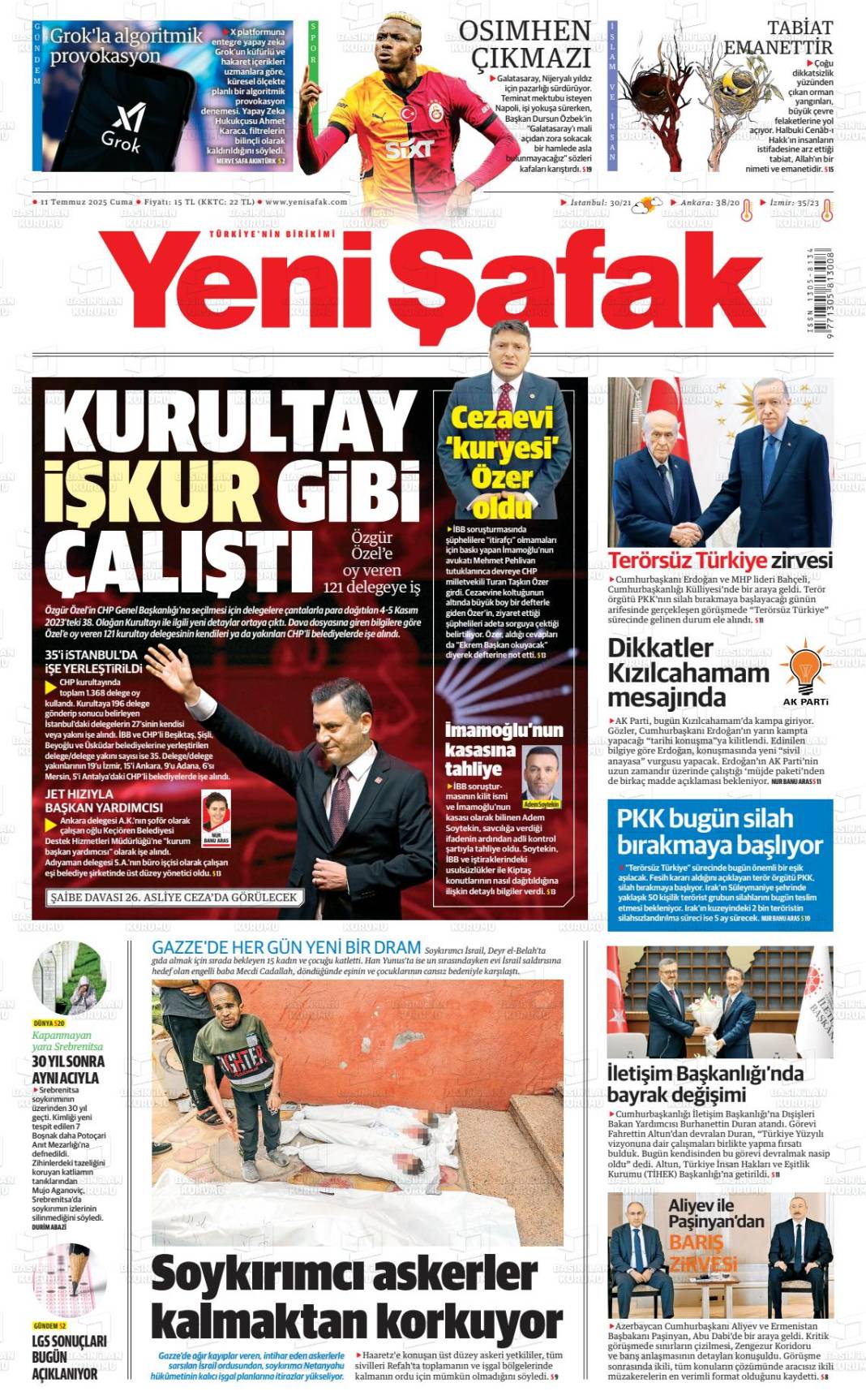 Türkiye'nin gündemi bu başlıklarda: 12 Temmuz gazete manşetleri... 19