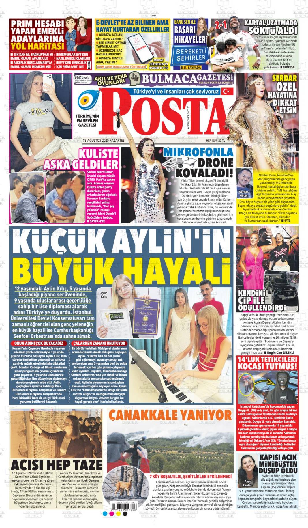 Gazetelerin ilk sayfaları bugün ne yazdı? İşte 19 Ağustos gazete manşetleri... 10