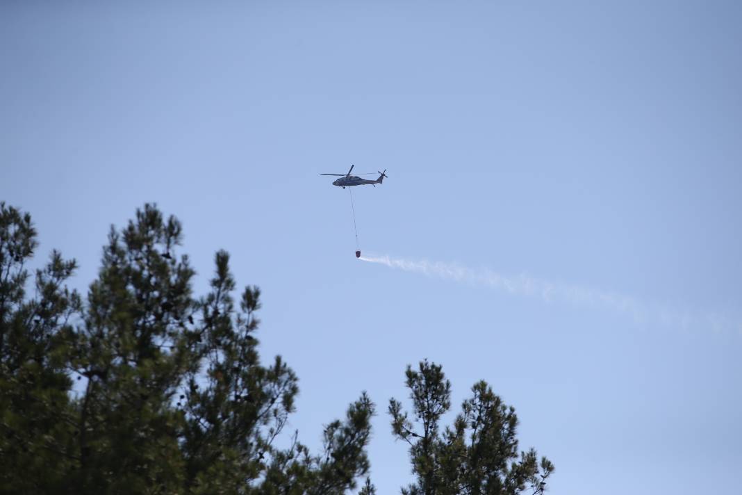 Sinop'ta orman yangını! Köy boşaltıldı 3