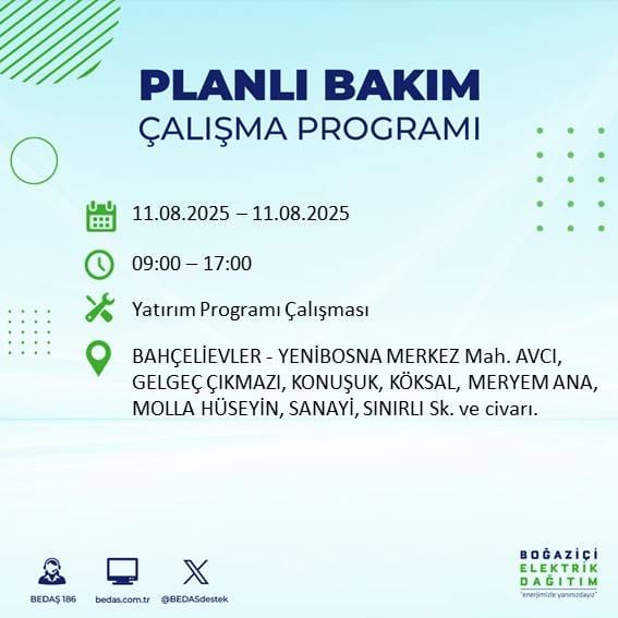 Bu gece yarısından itibaren başlıyor: İstanbul'un 22 ilçesi karanlığa gömülecek 60