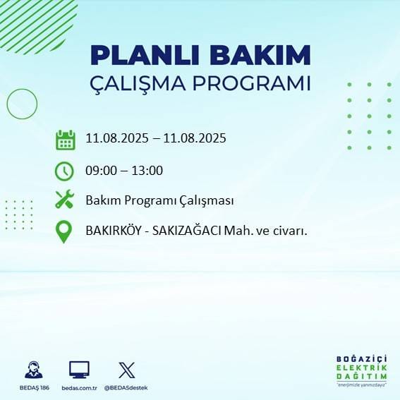 Bu gece yarısından itibaren başlıyor: İstanbul'un 22 ilçesi karanlığa gömülecek 51