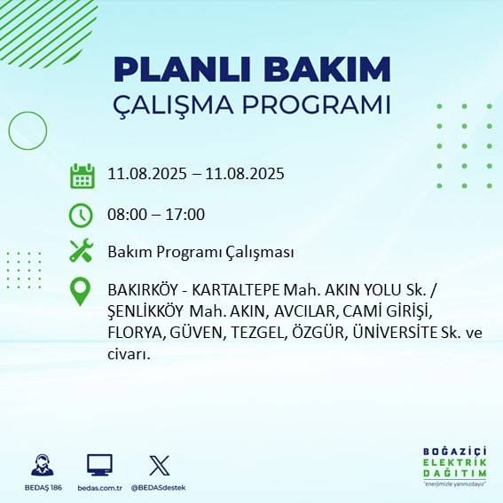 Bu gece yarısından itibaren başlıyor: İstanbul'un 22 ilçesi karanlığa gömülecek 55