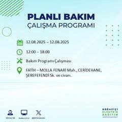 Bu gece İstanbul'da ışıklar söndürülüyor: Mahalle mahalle karanlık listesi açıklandı 23