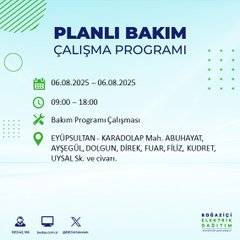 BEDAŞ duyurdu: 6 Ağustos'ta elektrik kesintisi yaşanacak bölgeler belli oldu 38