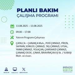 Planlı kesinti geliyor! İstanbul’da hangi ilçelerde elektrik olmayacak? 29